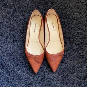 Sarah Flint Natalie point toe flats 38.5